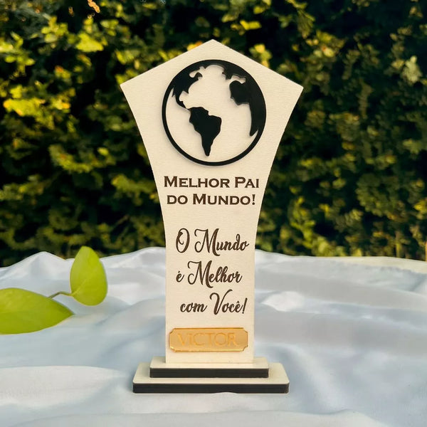 Troféu MDF Melhor Pai do Mundo